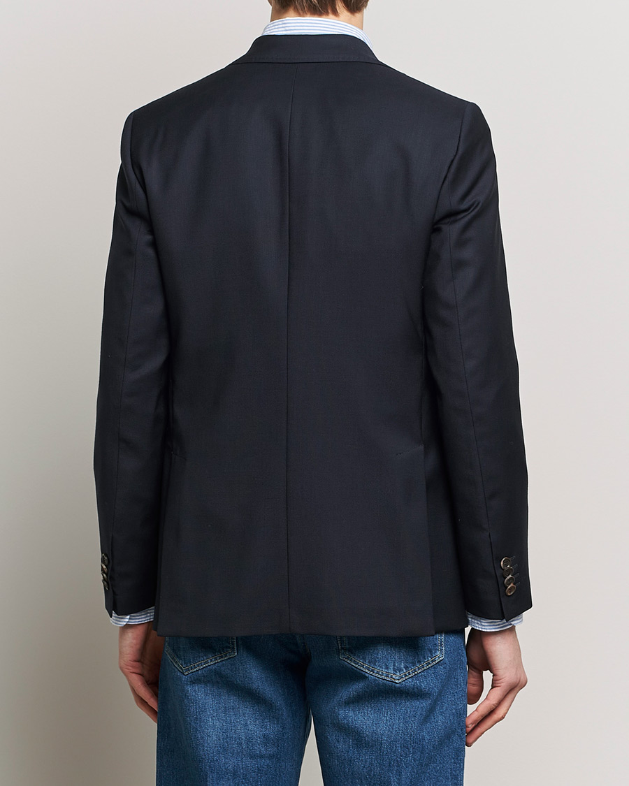 Homme | Blazers | Morris | Archie Navy Light Wool Blazer Navy