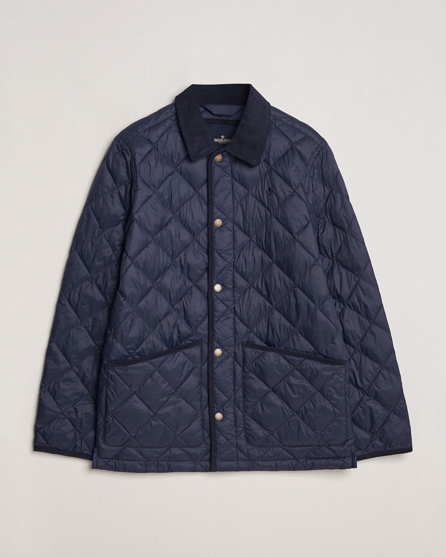 Homme | Manteaux Et Vestes | Morris | Winston Quilted Jacket Old Blue