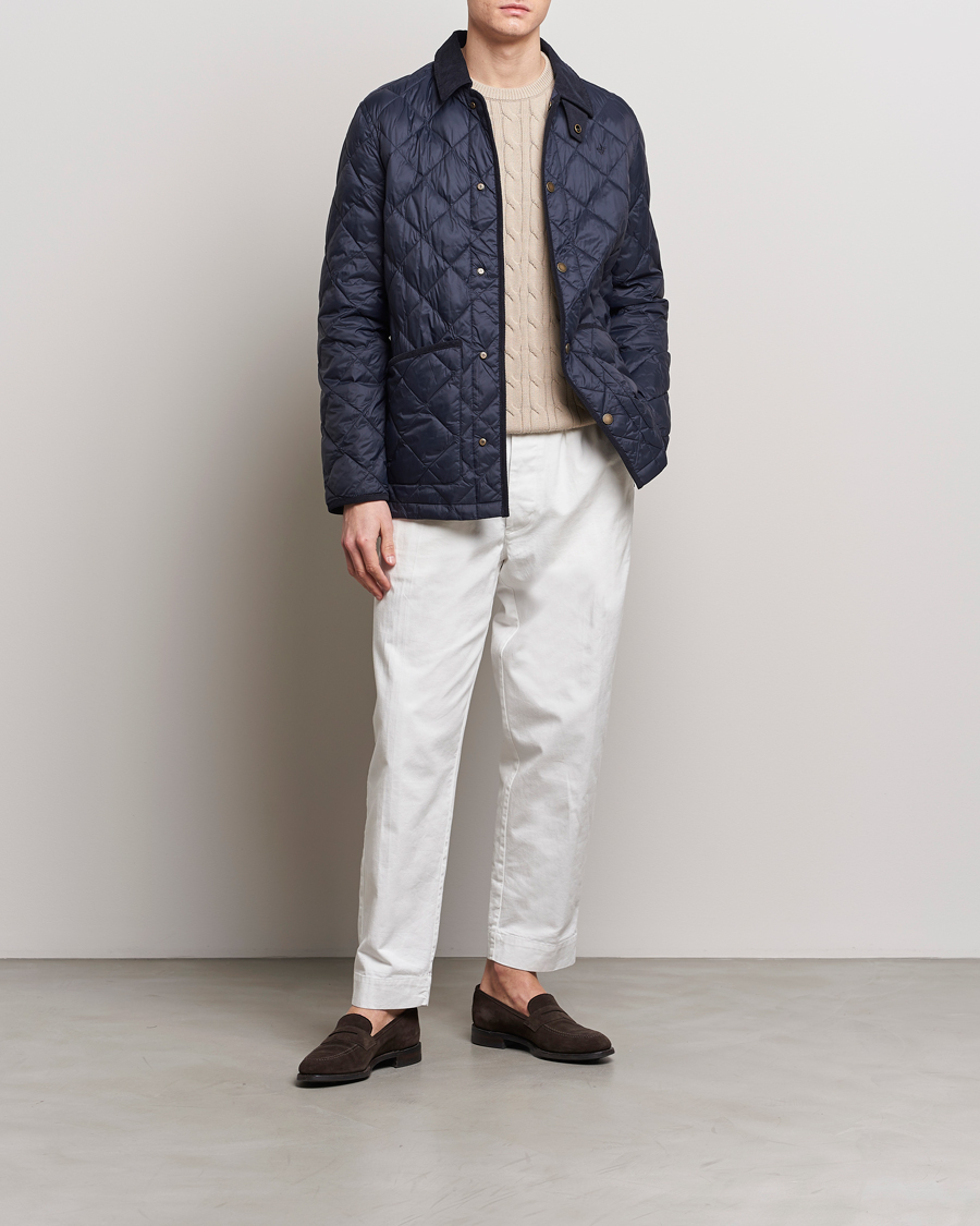 Homme | Manteaux Et Vestes | Morris | Winston Quilted Jacket Old Blue