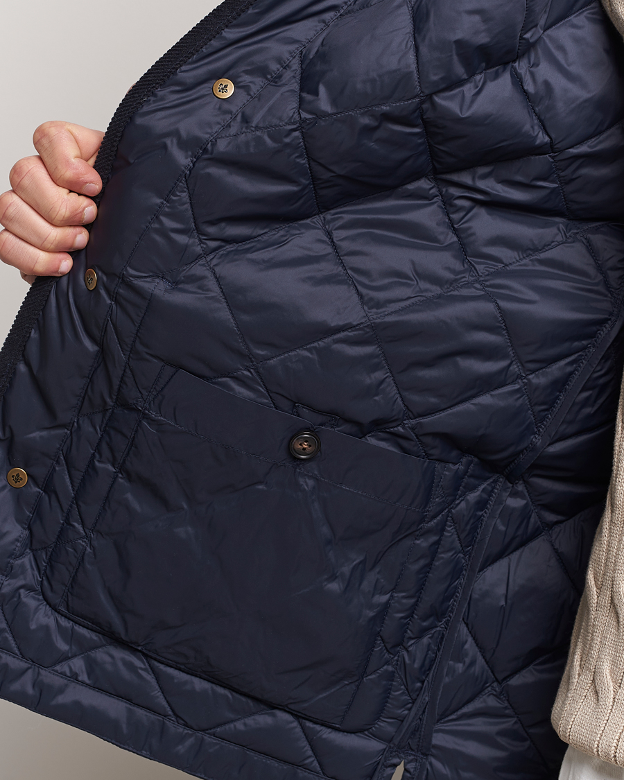 Homme | Manteaux Et Vestes | Morris | Winston Quilted Jacket Old Blue