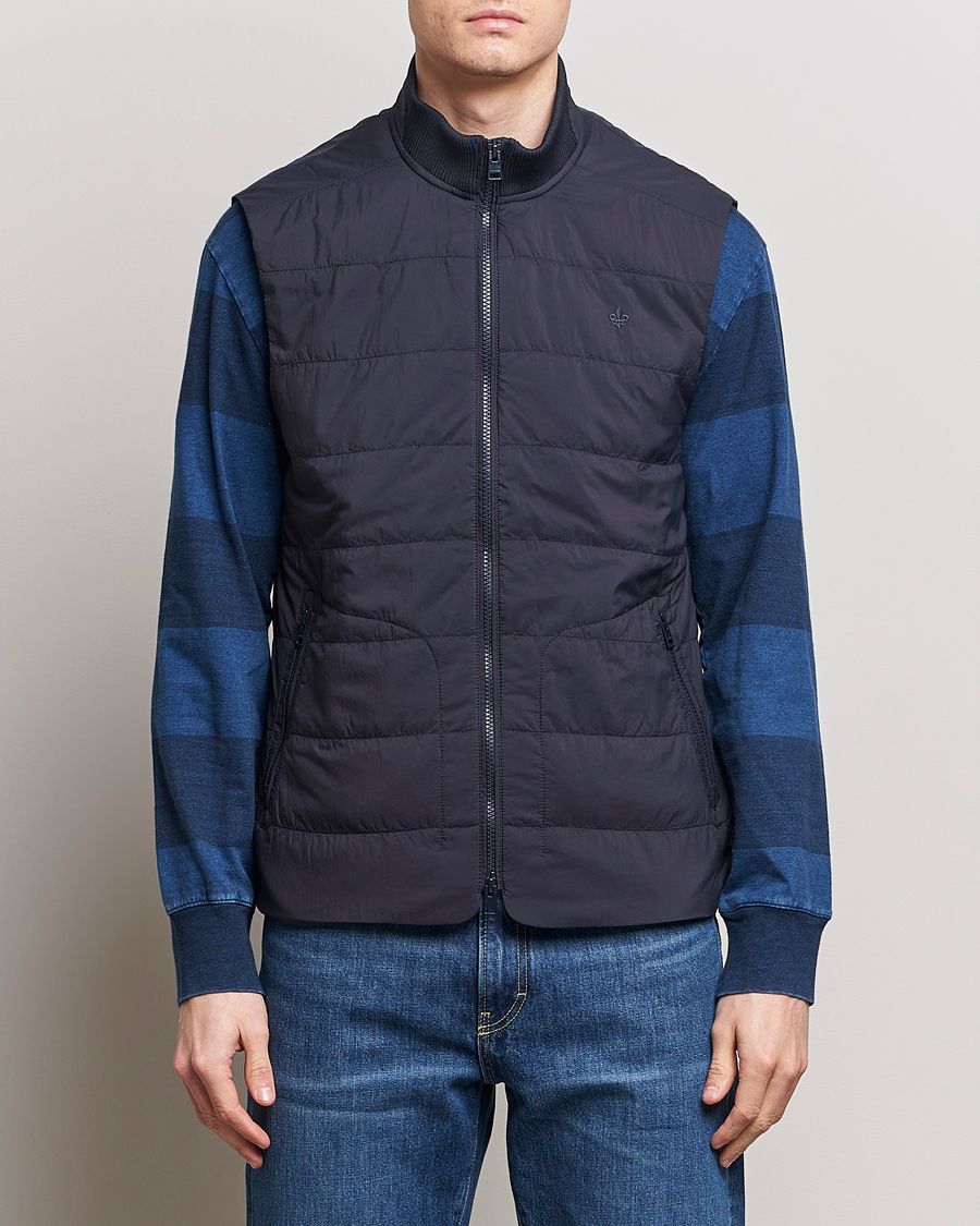 Homme | Manteaux Et Vestes | Morris | Lewis Padded Vest Old Blue