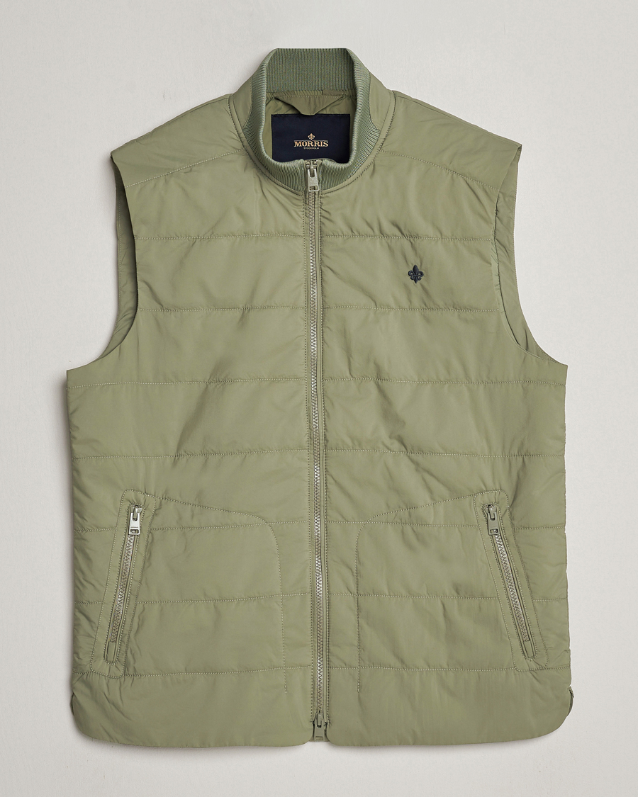 Homme | Manteaux Et Vestes | Morris | Lewis Padded Vest Green