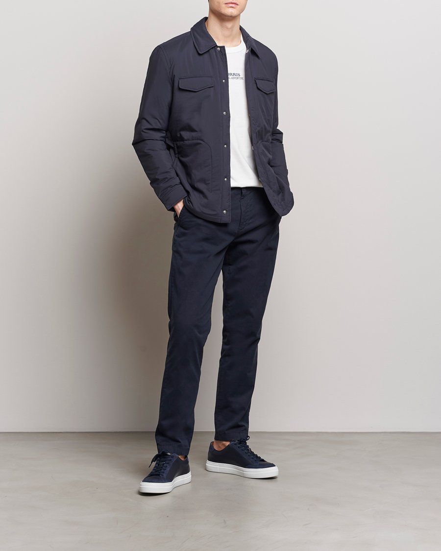 Homme | Manteaux Et Vestes | Morris | Wyke Padded Jacket Old Blue