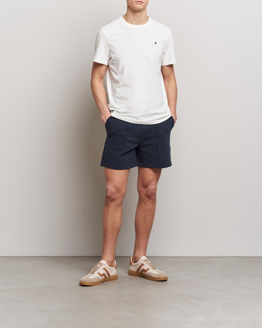 Homme | T-shirts | Morris | Watson Slub Crew Neck T-Shirt Off White