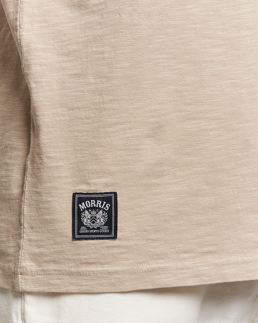 Homme | T-shirts | Morris | Watson Slub Crew Neck T-Shirt Khaki