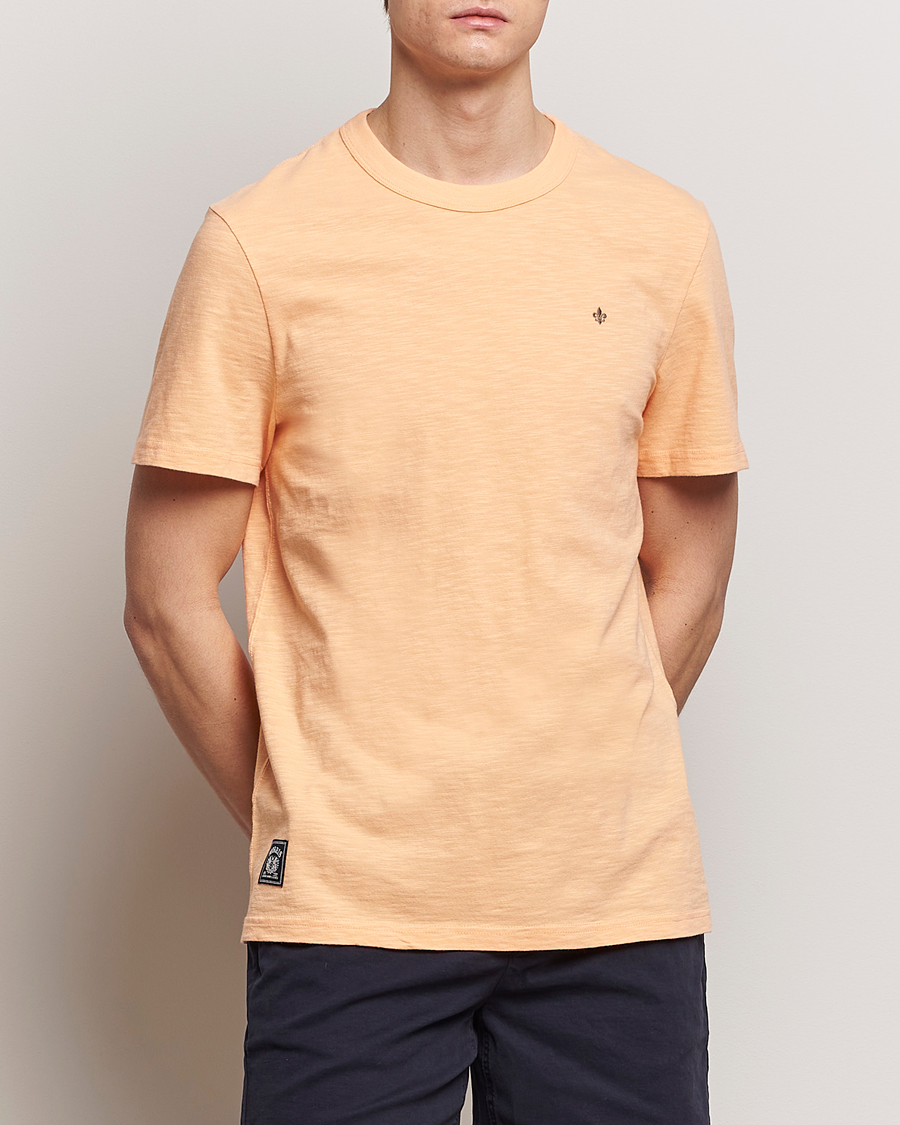 Homme | T-shirts | Morris | Watson Slub Crew Neck T-Shirt Orange