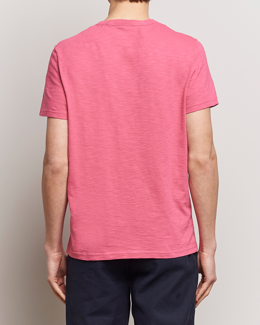 Homme | T-shirts | Morris | Watson Slub Crew Neck T-Shirt Pink