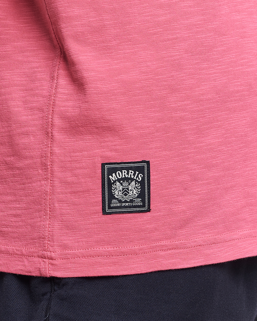 Homme | T-shirts | Morris | Watson Slub Crew Neck T-Shirt Pink