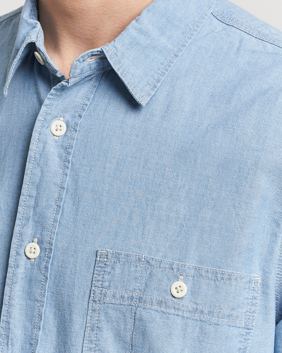 Homme | Chemises | Filson | Chambray CPO Shirt Light Indigo