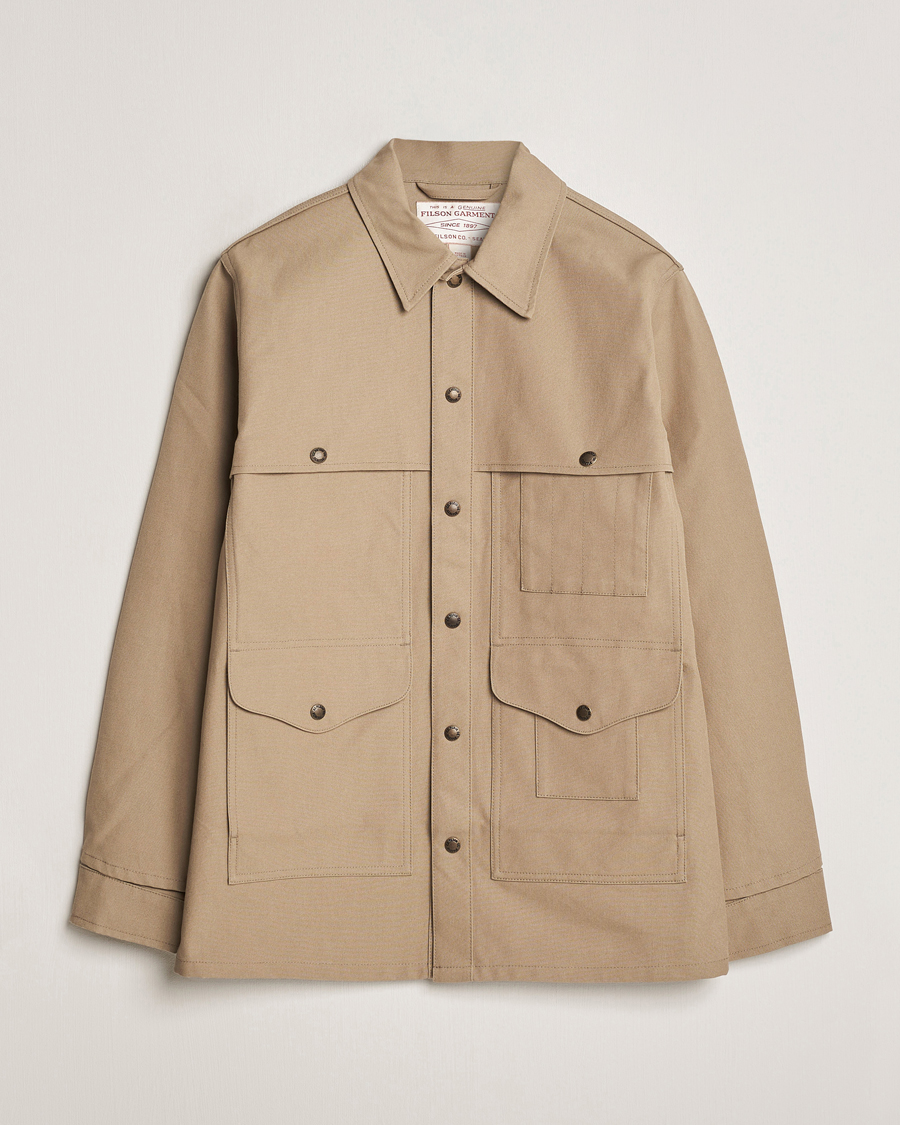 Homme | Manteaux Et Vestes | Filson | Dry Tin Cruiser Gray Khaki