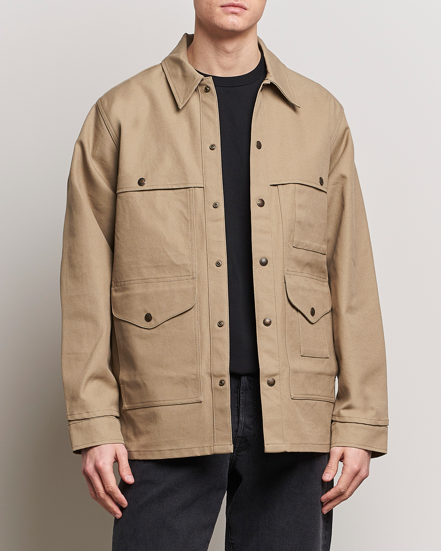 Homme | Manteaux Et Vestes | Filson | Dry Tin Cruiser Gray Khaki