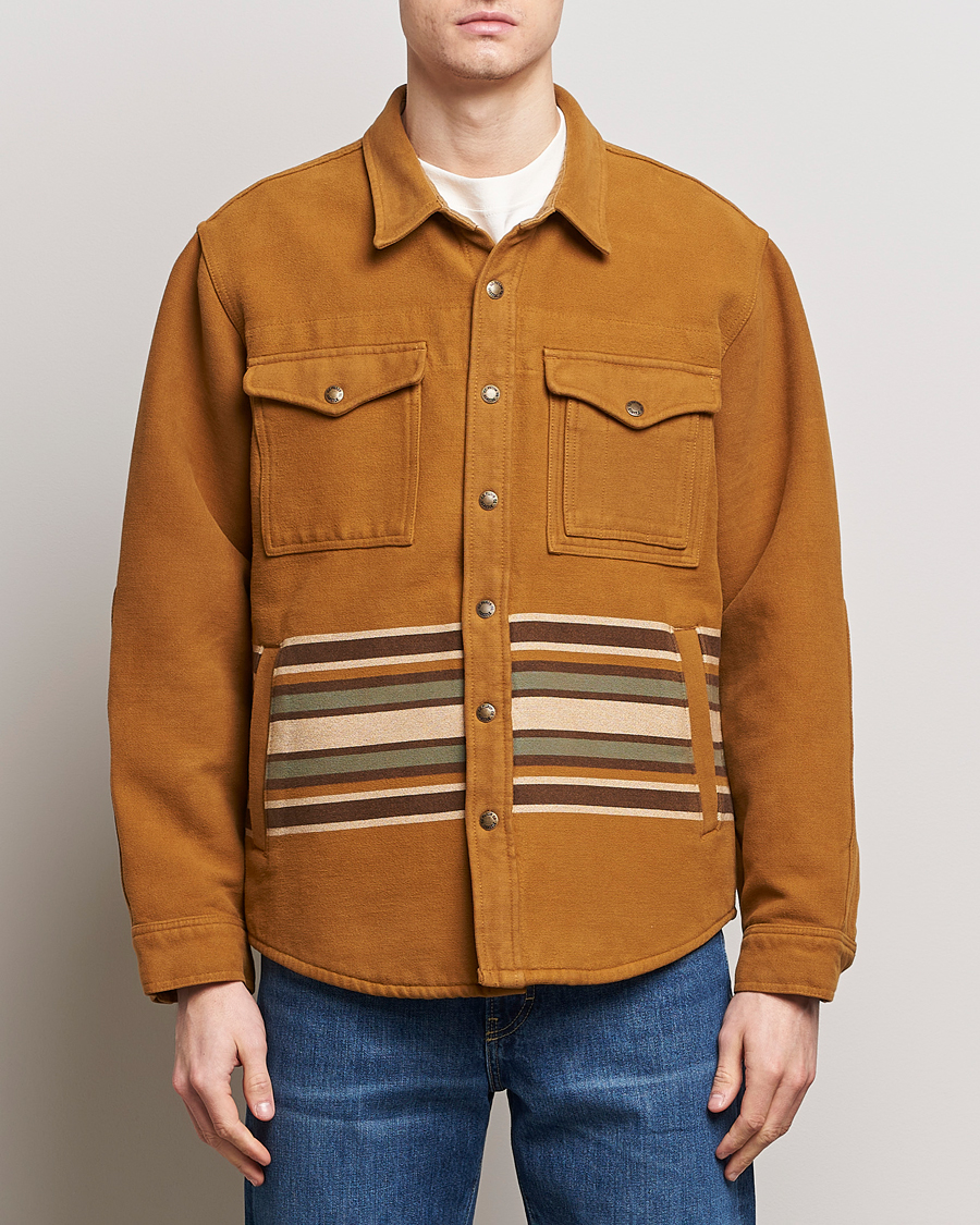 Homme | American Heritage | Filson | Beartooth Cotton Jac-Shirt Golden Tan