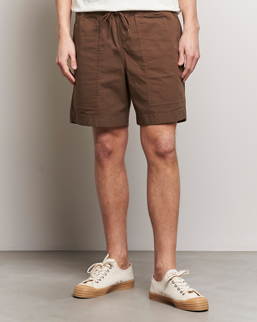 Homme | Shorts | Filson | Granite Mountain Drawstring Shorts Dark Earth