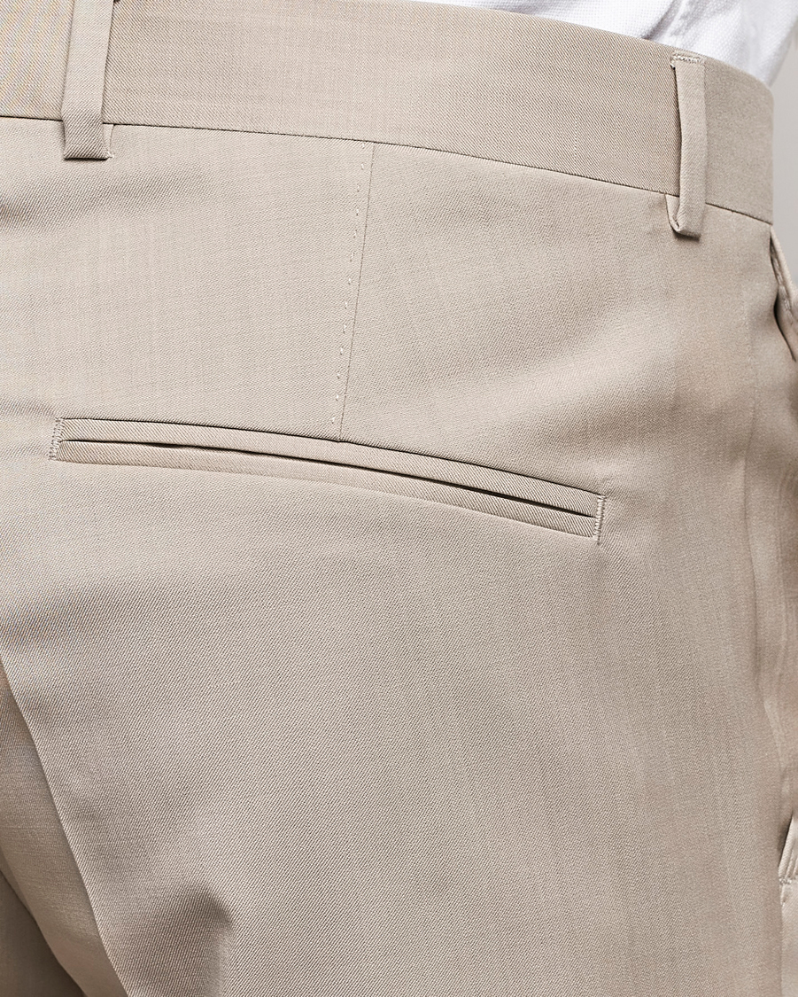 Homme | Costumes | Oscar Jacobson | Fogerty Super 130's Wool Suit Beige