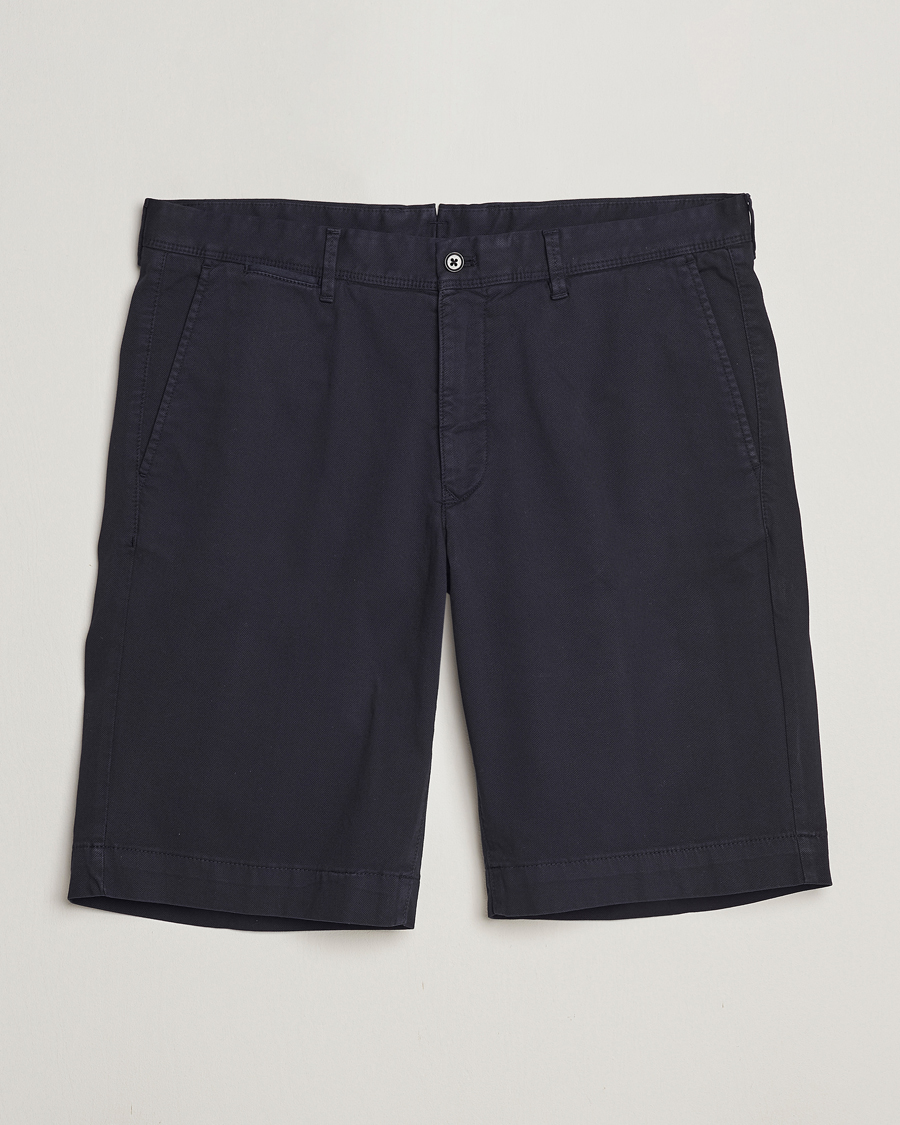 Homme | Shorts | Oscar Jacobson | Teodor Cotton Shorts Navy