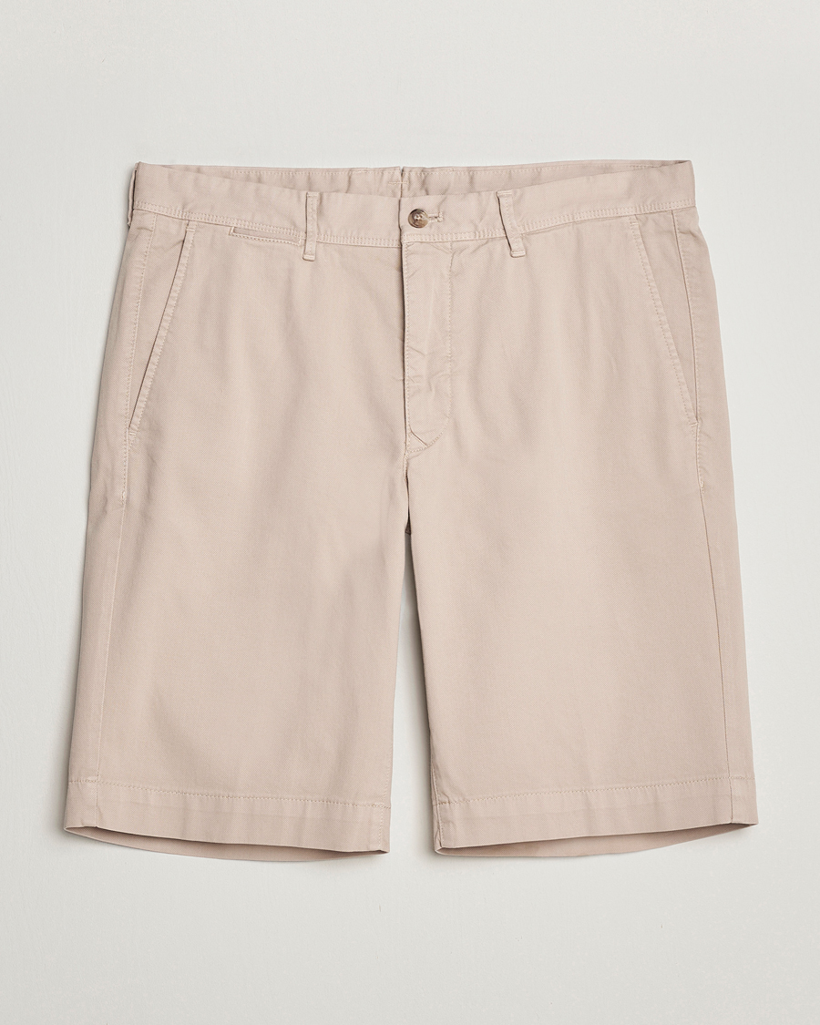 Homme | Shorts | Oscar Jacobson | Teodor Cotton Shorts Beige
