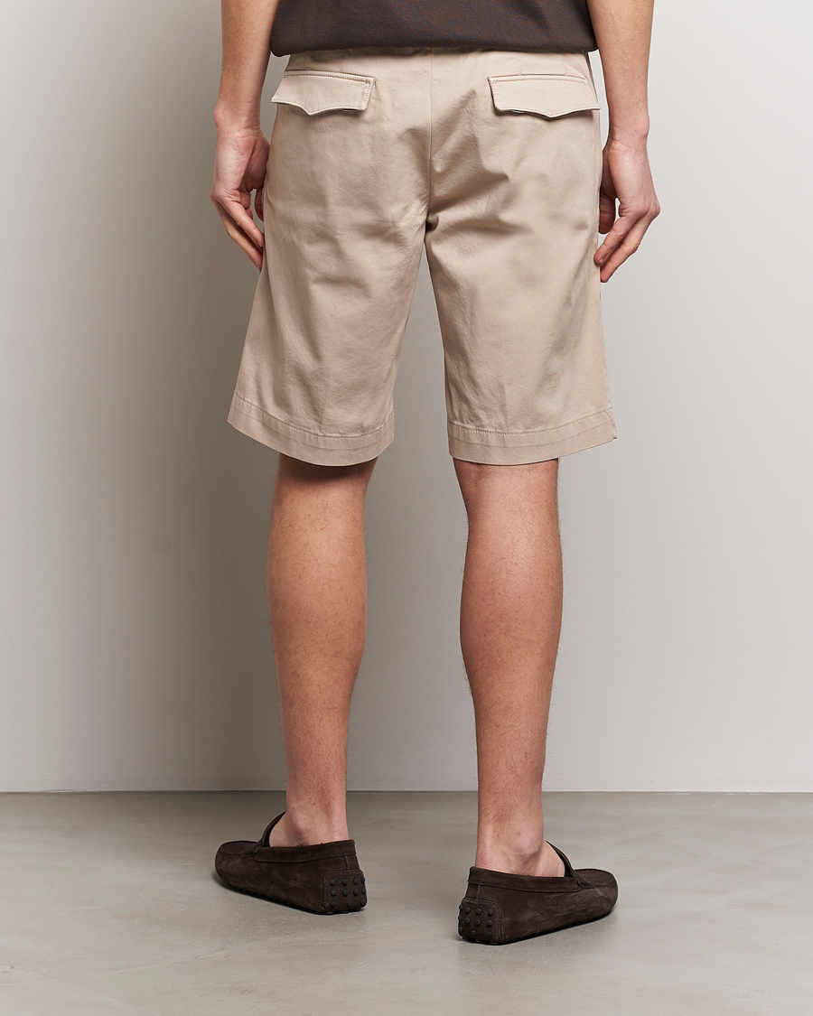 Homme | Shorts | Oscar Jacobson | Teodor Cotton Shorts Beige