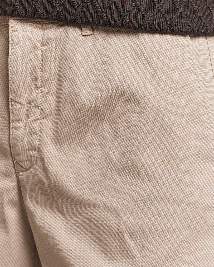 Homme | Shorts | Oscar Jacobson | Teodor Cotton Shorts Beige