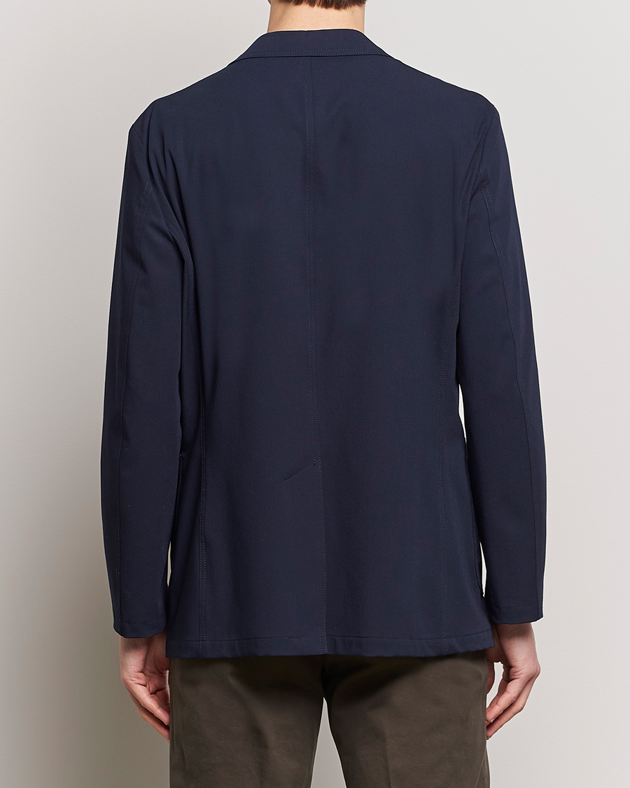 Homme | Blazers | Oscar Jacobson | Faber Stretch Blazer Navy