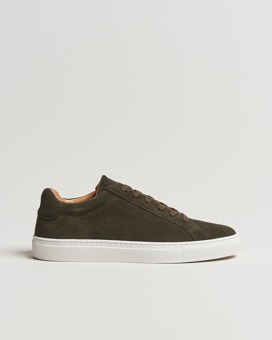 Homme | A Day's March Suede Marching Sneaker Dark Olive | A Day's March | Suede Marching Sneaker Dark Olive