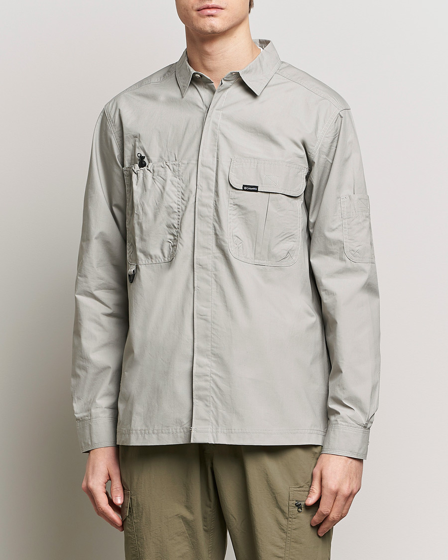 Homme | Chemises Décontractées | Columbia | Landroamer Cargo Shirt Flint Grey