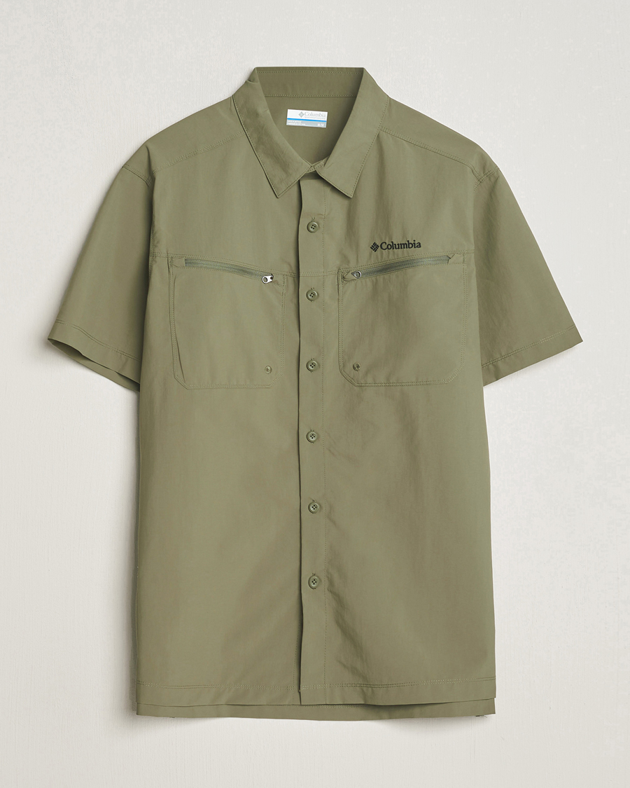 Homme | Chemises | Columbia | Mountaindale Short Sleeve Outdoor Shirt Stone Green