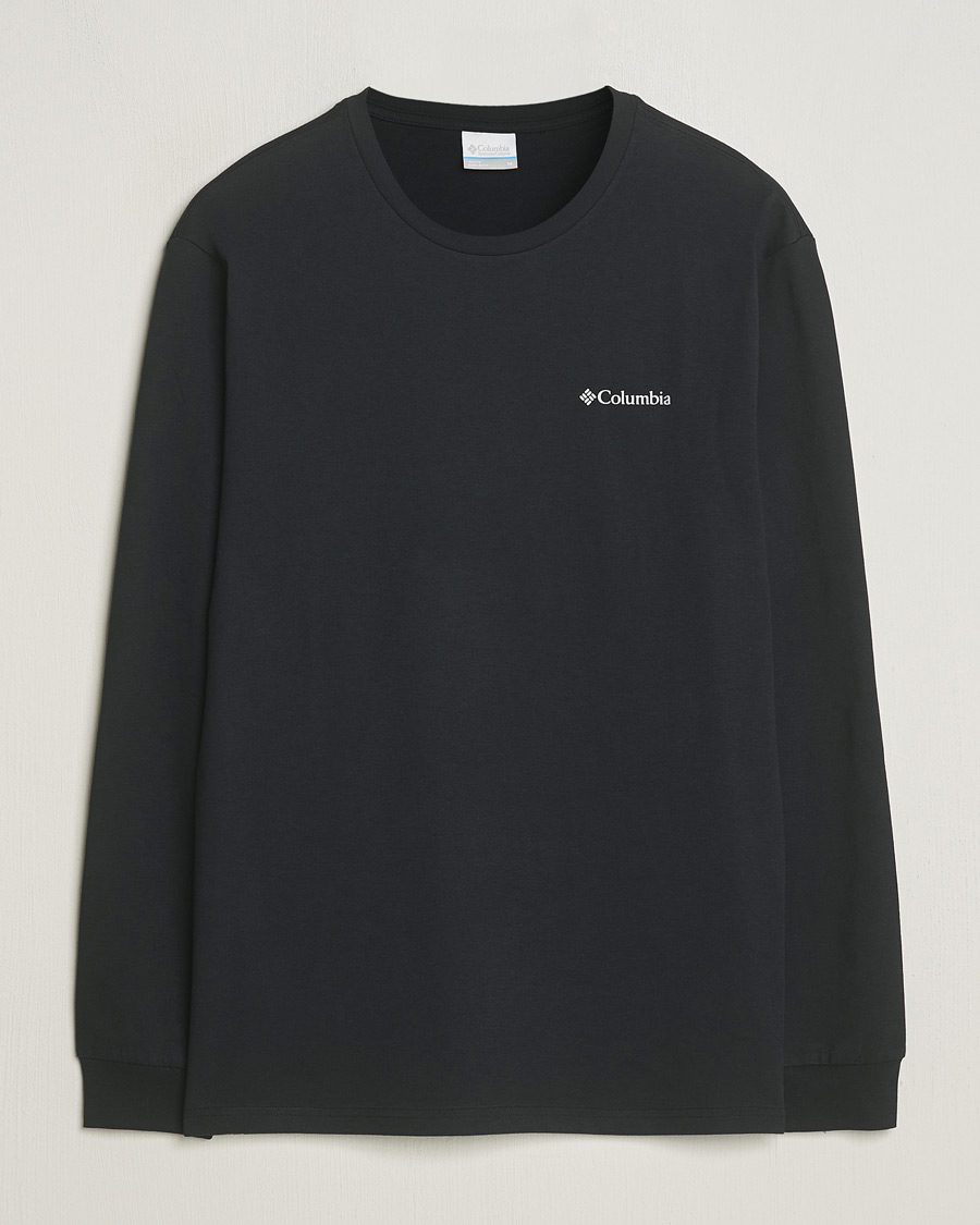 Homme | T-shirts | Columbia | Explorers Canyon Long Sleeve T-Shirt Black