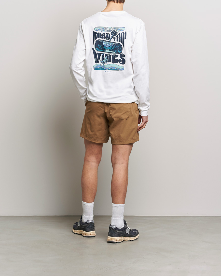 Homme | T-shirts | Columbia | Explorers Canyon Long Sleeve T-Shirt White