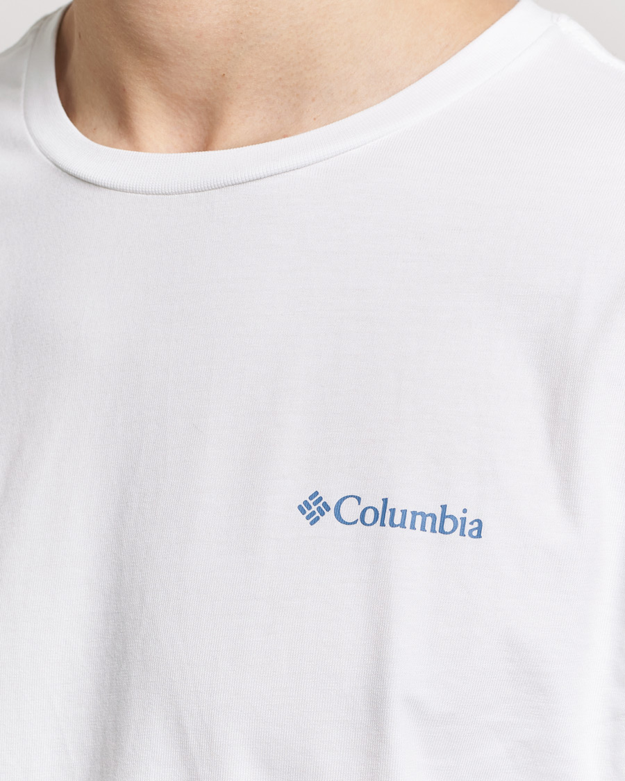 Homme | T-shirts | Columbia | Explorers Canyon Long Sleeve T-Shirt White