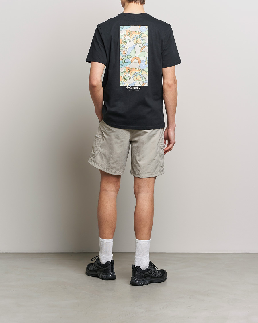 Homme | T-shirts | Columbia | Explorers Canyon Back Print T-Shirt Black