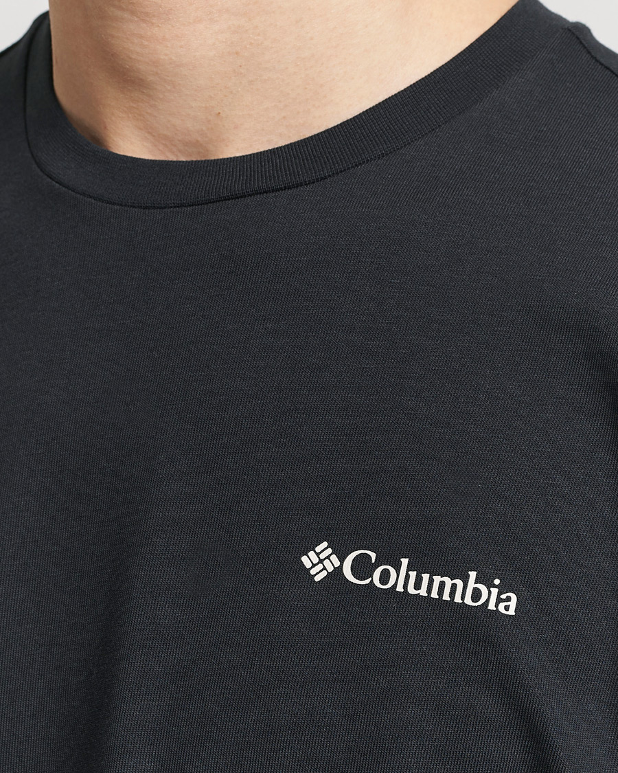 Homme | T-shirts | Columbia | Explorers Canyon Back Print T-Shirt Black