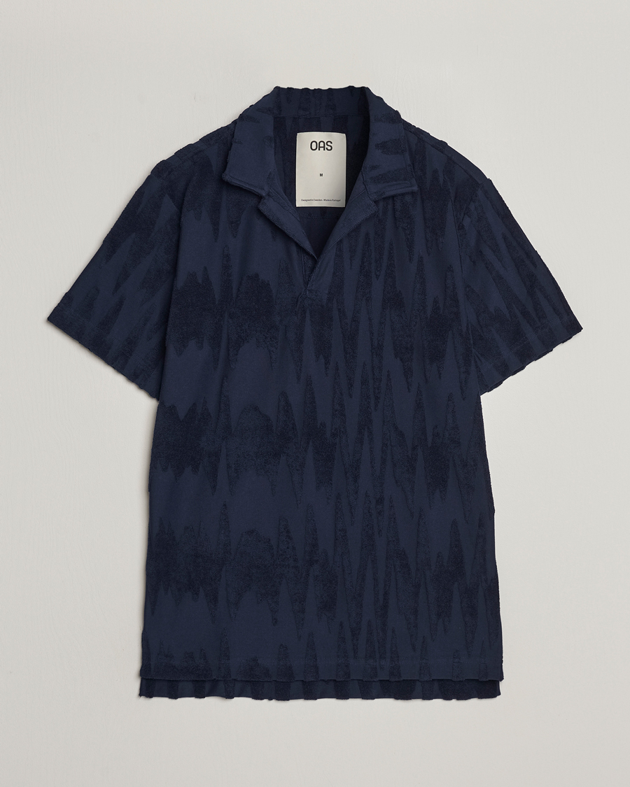 Homme | Polos | OAS | Short Sleeve Terry Polo Glitch