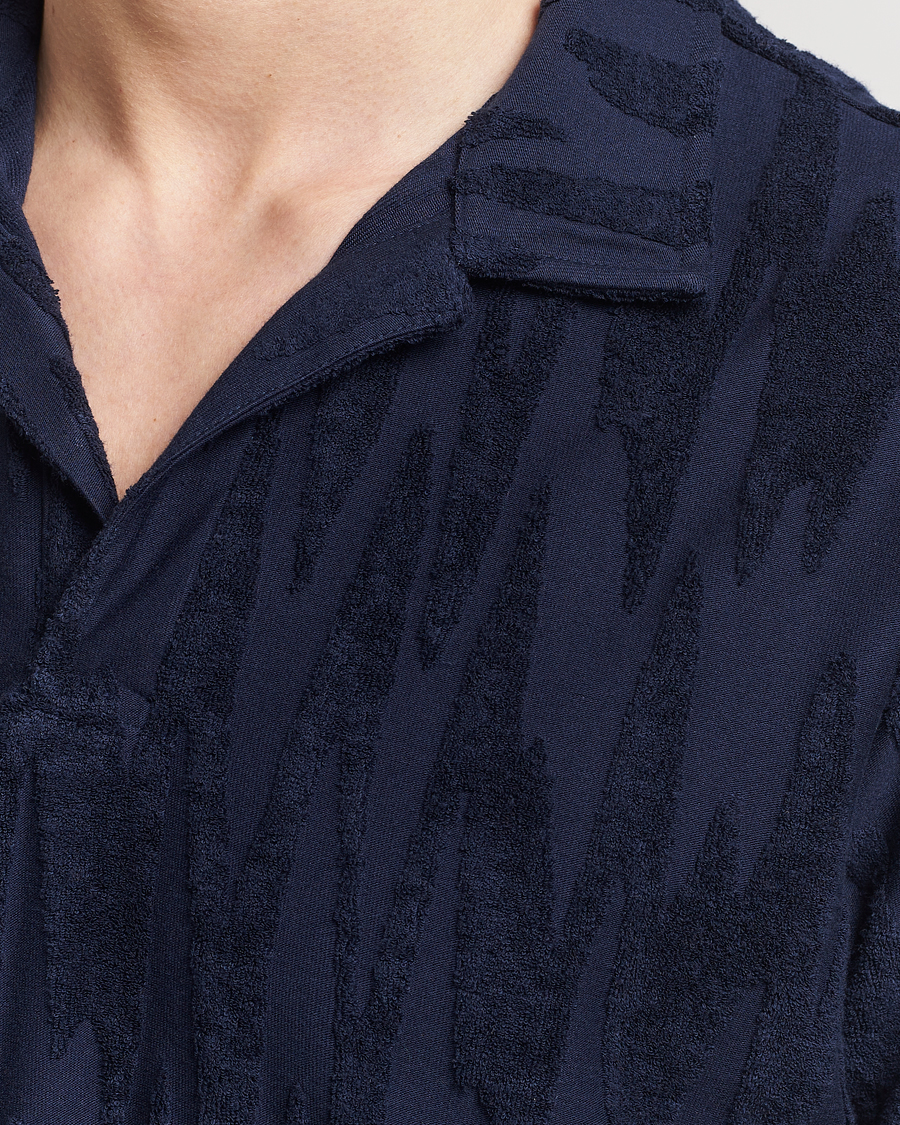 Homme | Polos | OAS | Short Sleeve Terry Polo Glitch