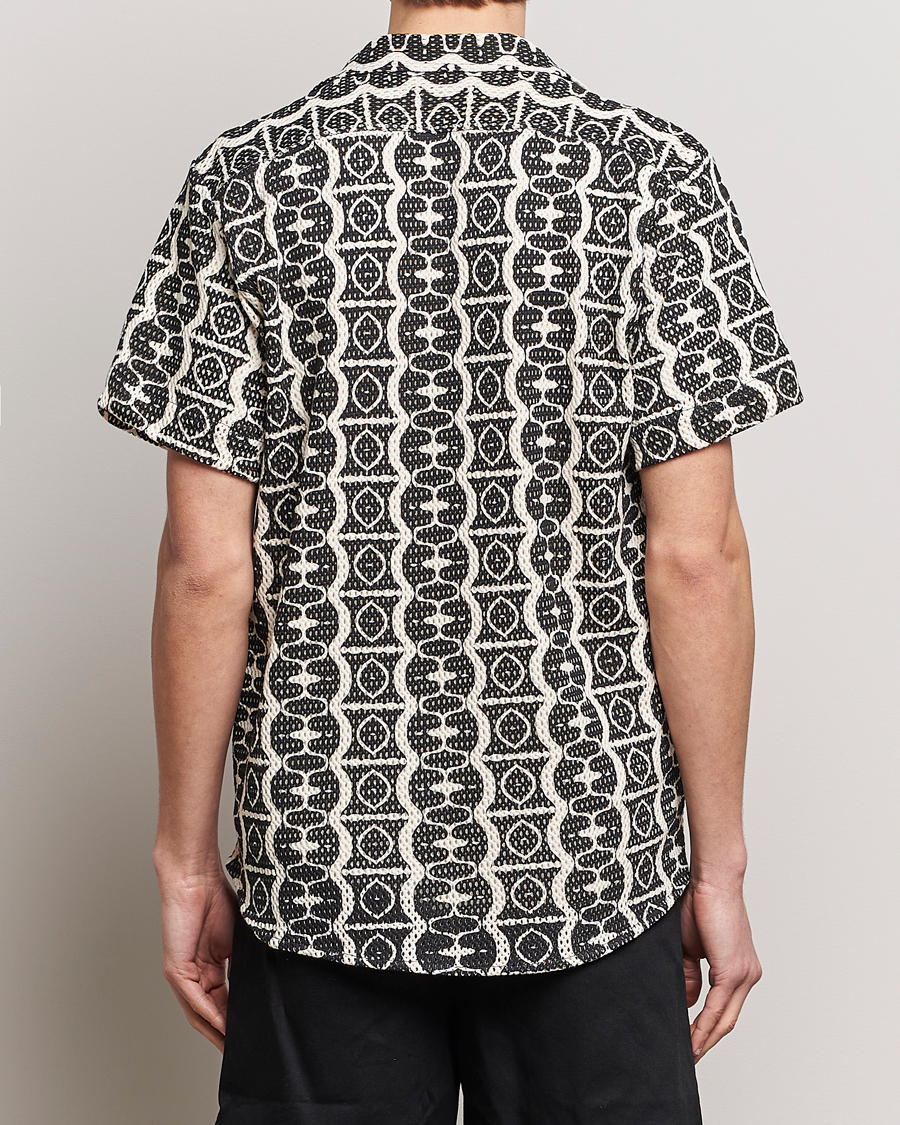 Homme | Chemises | OAS | Short Sleeve Cuba Net Shirt Hypnotise