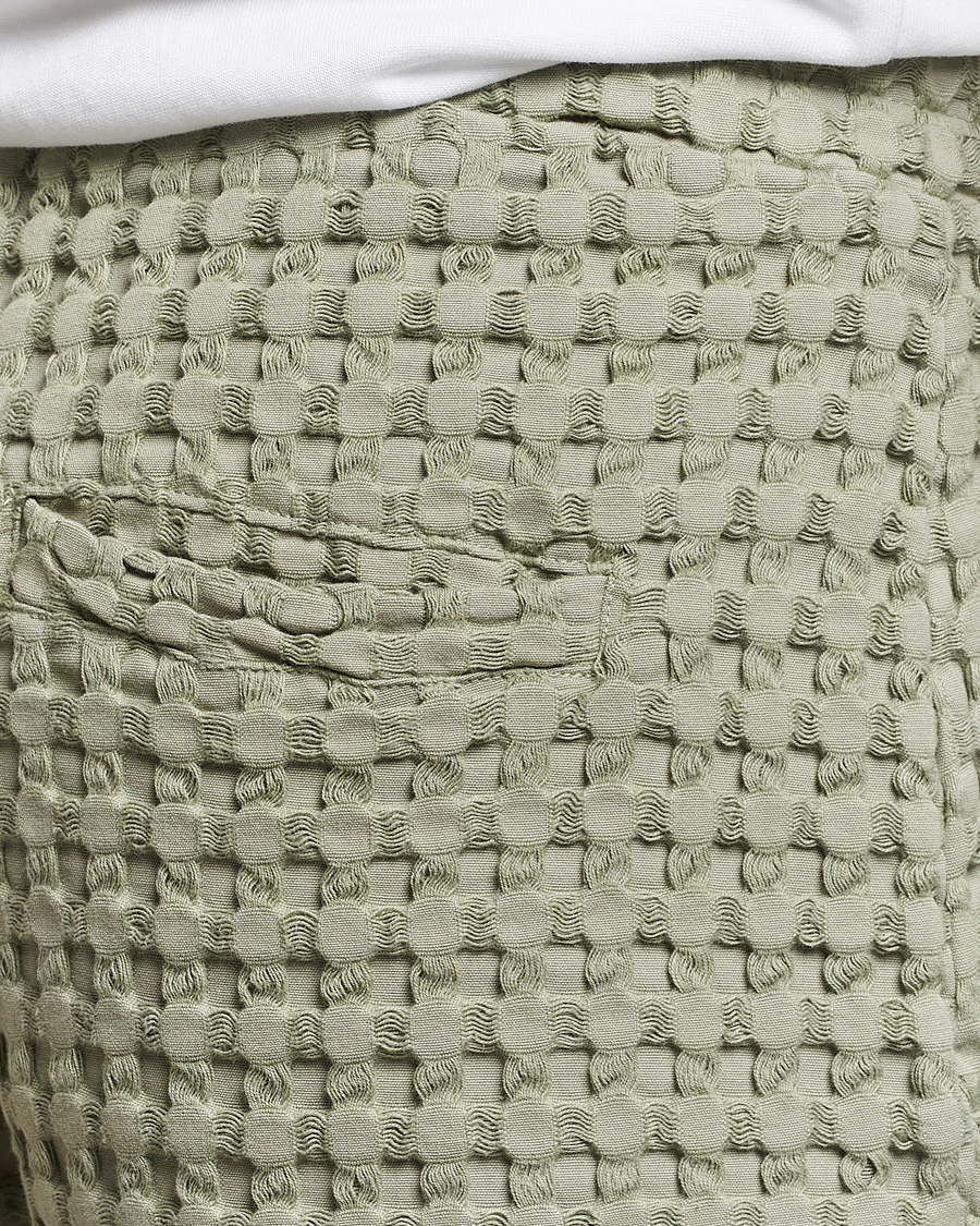 Homme | Shorts | OAS | Porto Waffle Shorts Dusty Green