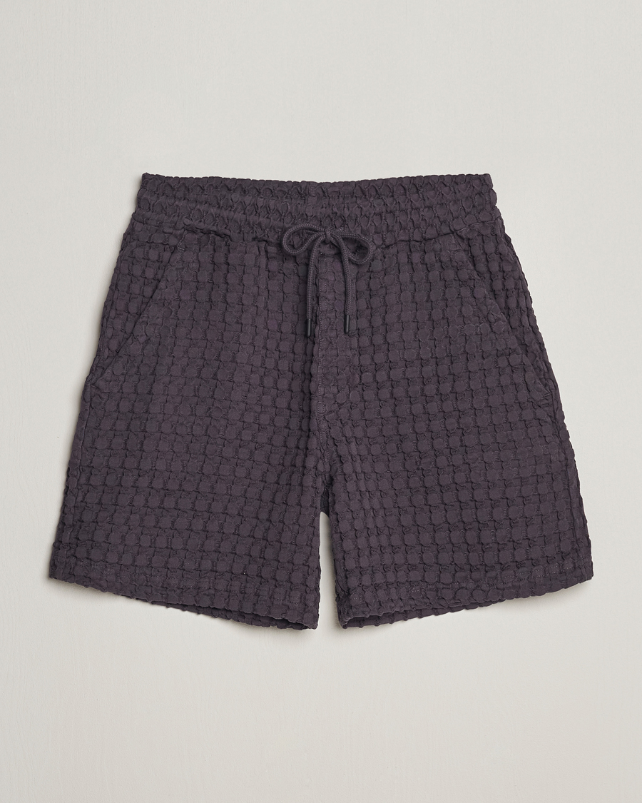 Homme | Shorts | OAS | Porto Waffle Shorts Nearly Black