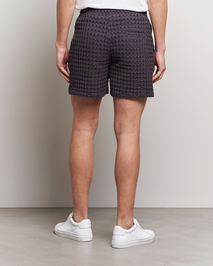 Homme | Shorts | OAS | Porto Waffle Shorts Nearly Black