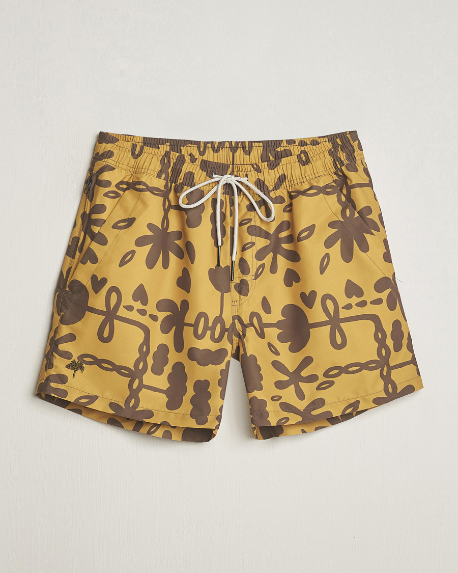 Homme | Maillots De Bain | OAS | Printed Swimshorts Galbanum
