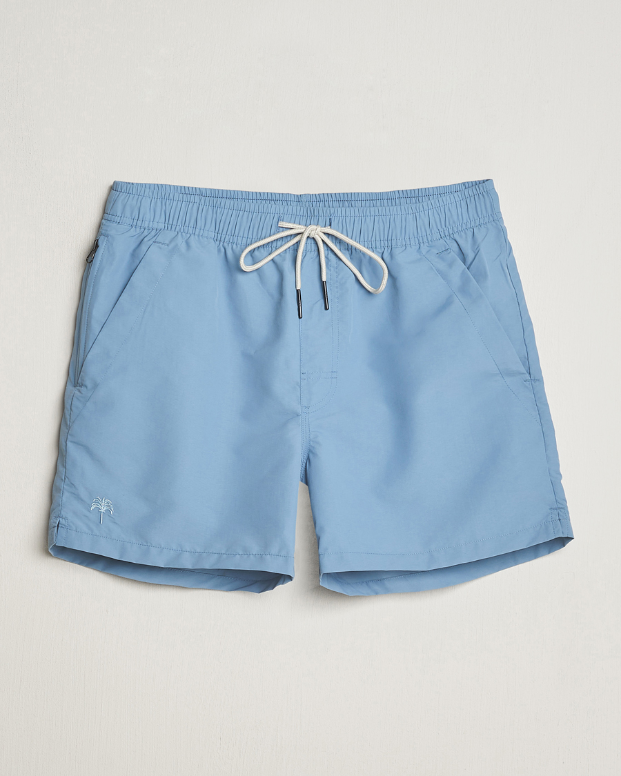 Homme | Maillots De Bain | OAS | Plain Swimshorts Sky