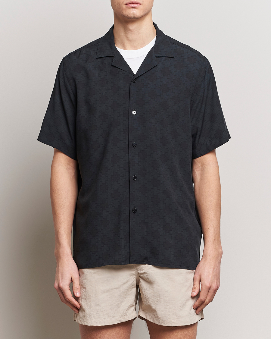 Homme | Chemises | OAS | Viscose Resort Short Sleeve Shirt San Sebastian