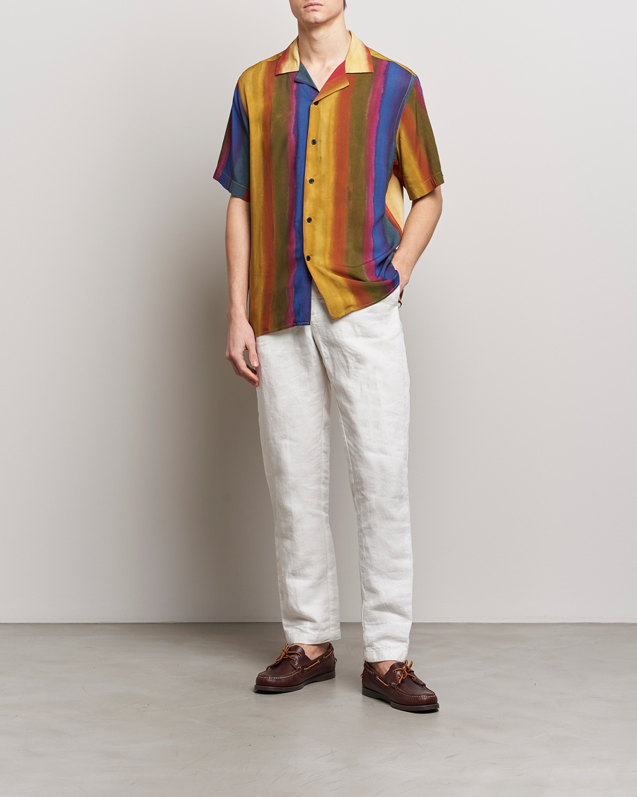Homme | Chemises | OAS | Viscose Resort Short Sleeve Shirt Terrane