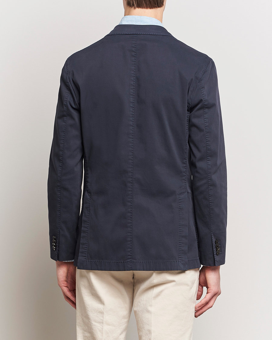 Homme | Blazers | Boglioli | K Jacket Cotton Stretch Blazer Navy