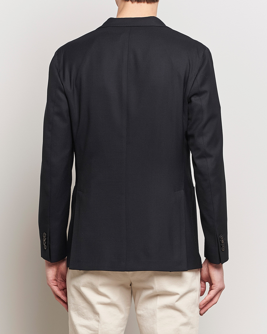 Homme | Blazers | Boglioli | K Jacket Wool Hopsack Blazer Black