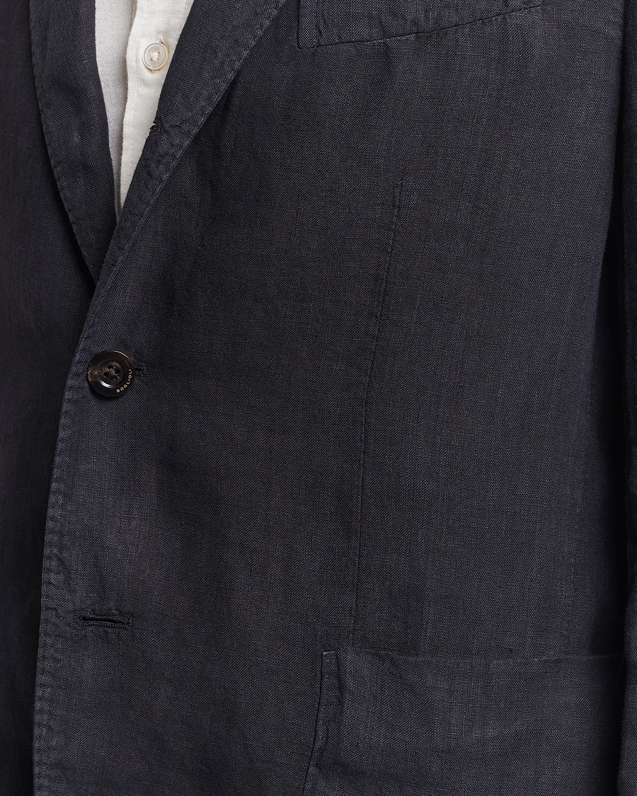 Homme | Costumes | Boglioli | K Jacket Linen Suit Navy