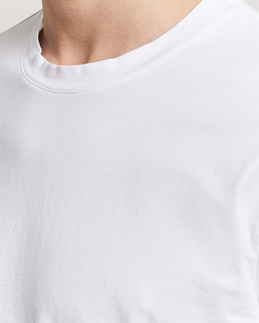 Homme | T-shirts | Boglioli | Garment Dyed T-Shirt White
