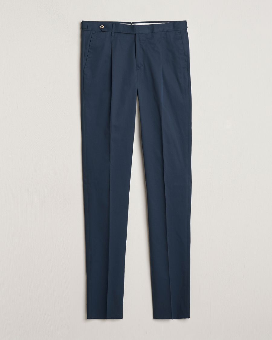Homme | Pantalons | PT01 | Gentleman Fit Cotton/Stretch Chinos Navy