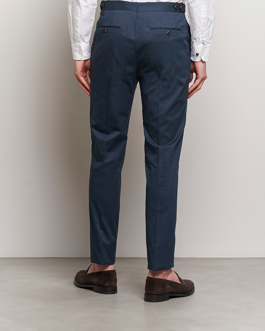 Homme | Pantalons | PT01 | Gentleman Fit Cotton/Stretch Chinos Navy