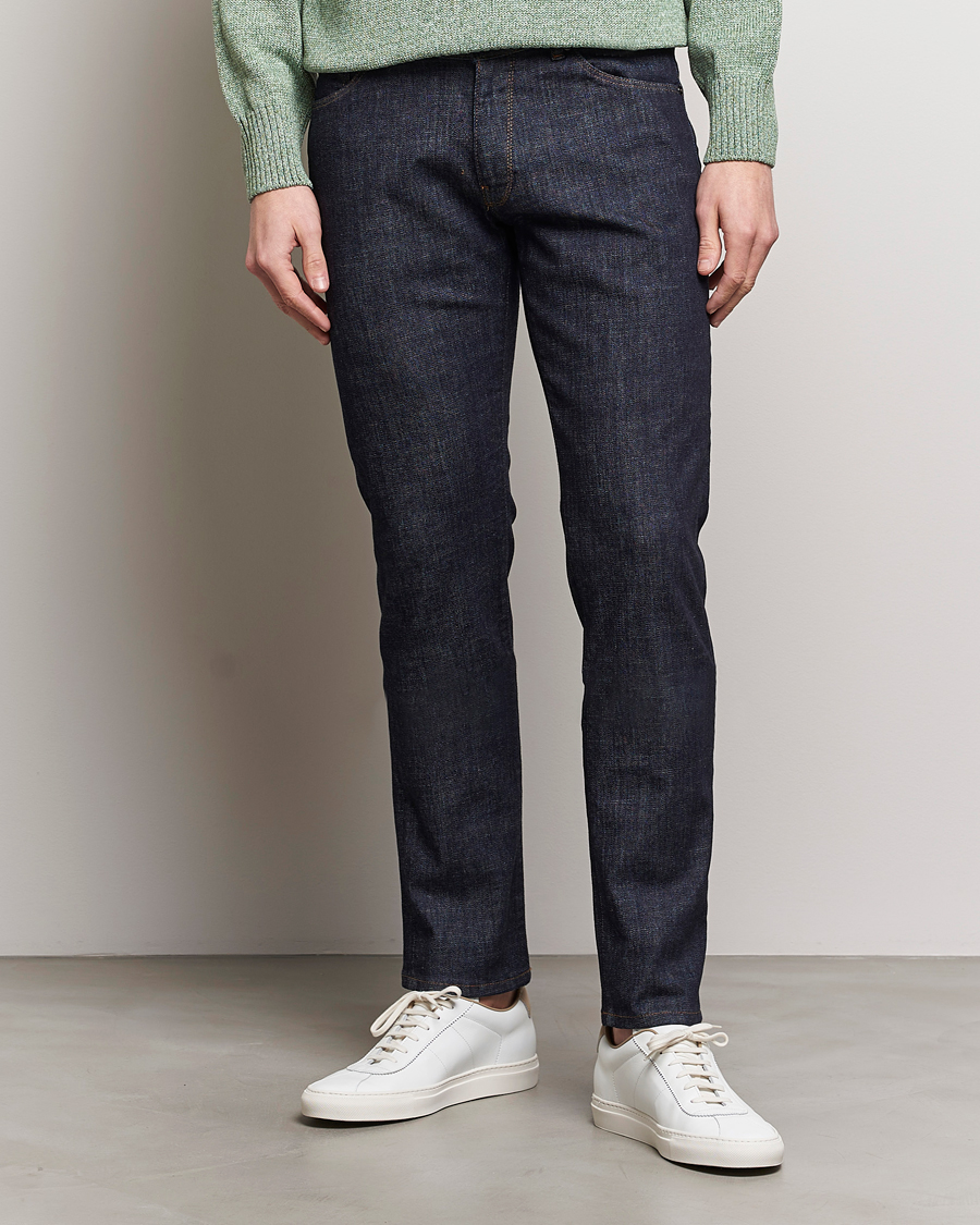 Homme | Jeans | PT01 | Slim Fit Stretch Jeans Dark Indigo