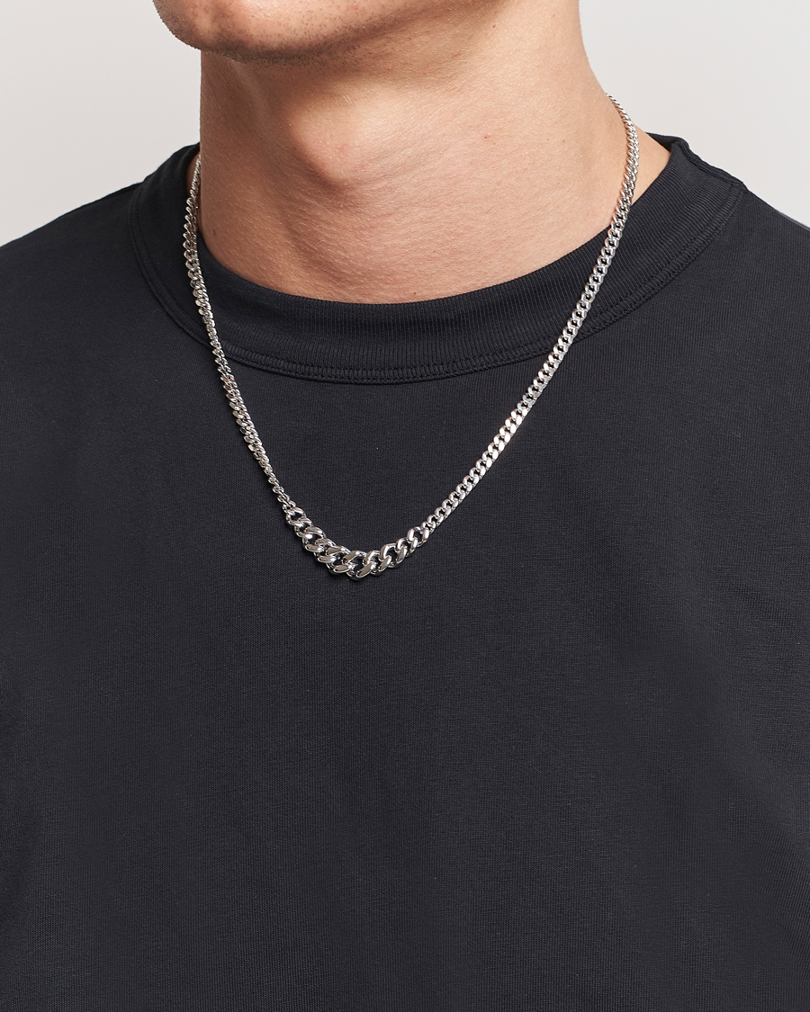 Homme |  | Tom Wood | Dean Chain Necklace Silver