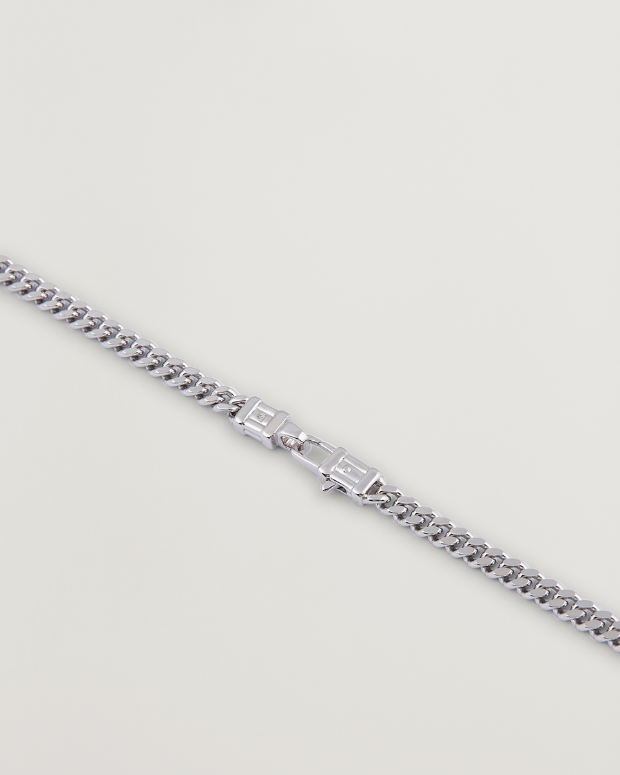 Homme | Collier | Tom Wood | Dean Chain Necklace Silver